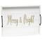Elegant Designs™ 15.5" Merry & Bright Serving Tray with Handles